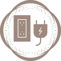 Plug and Socket Vector Icon