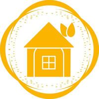 Eco friendly House Vector Icon