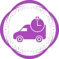 Time Based Delivery Vector Icon