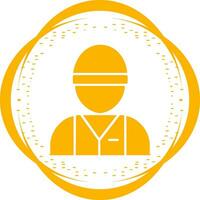 Industry Worker Vector Icon