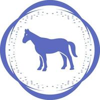 icono de vector de caballo