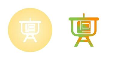 Education Presentation Vector Icon