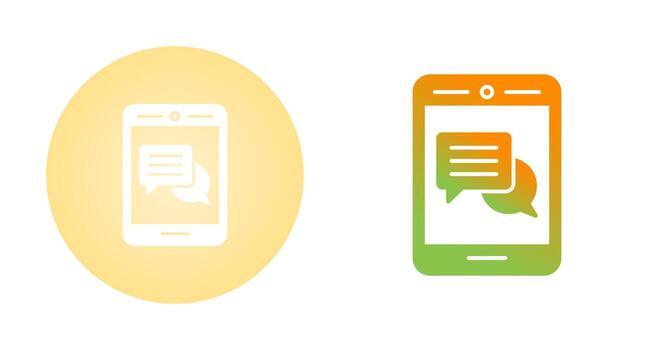 icono de vector de comentario