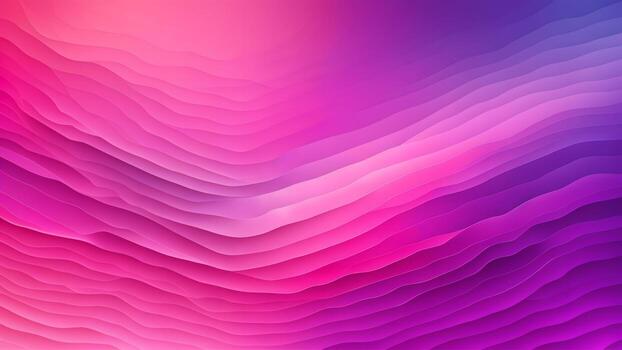 purple pink gradient wave layer background ai generated photo