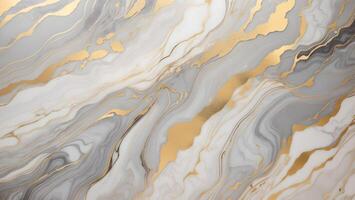 gray white marble and golden line background fantasy fashion mysterious modern banner photo