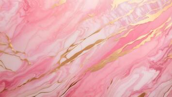 pink white marble and golden line background fantasy fashion mysterious modern banner photo