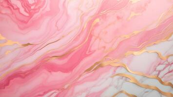 pink white marble and golden line background fantasy fashion mysterious modern banner photo