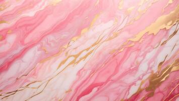 pink white marble and golden line background fantasy fashion mysterious modern banner photo