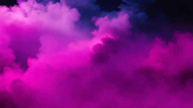 Fantasy purple clouds in the sky, Abstract background ai generated photo