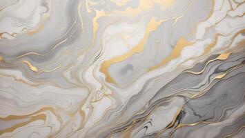 gray white marble and golden line background fantasy fashion mysterious modern banner photo