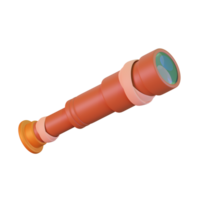 spyglass spel tillgångar 3d illustrationer png