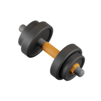 haltère Gym aptitude 3d des illustrations png