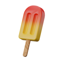 la glace crème bâton 3d des illustrations png