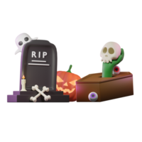 Halloween 3d personnages rendre objet interactif png