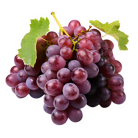 grapes isolated on transparent background ,grape png clip art ,generative ai