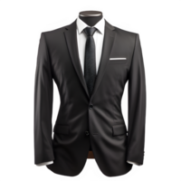 tuxedo suit mockup on transparent background ,tuxedo isolated cut out ,generative ai png