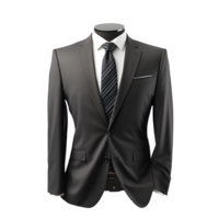 tuxedo suit mockup on transparent background ,tuxedo isolated cut out ,generative ai png