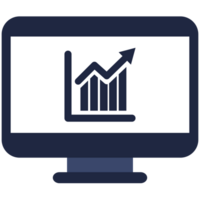 isolate finance and investment flat icon png