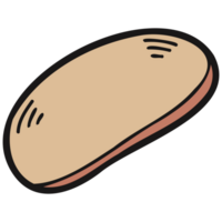 isolate bakery bun png