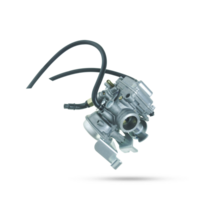 Carburetor motorcycle spare parts isolated on transparent background. png