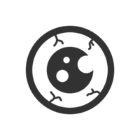 Ghost Eye Ball line icon png