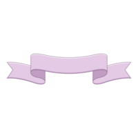 full color curve ribbons flat style isolated png