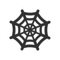 Spinnennetz-Liniensymbol png