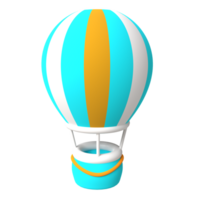 ballon sommar ikon 3d png