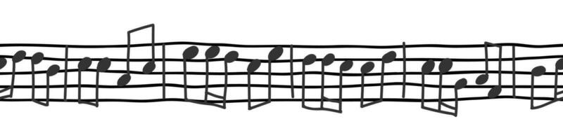 musical notes border clip art free