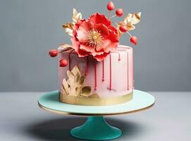 Luxury Birthday cake photo