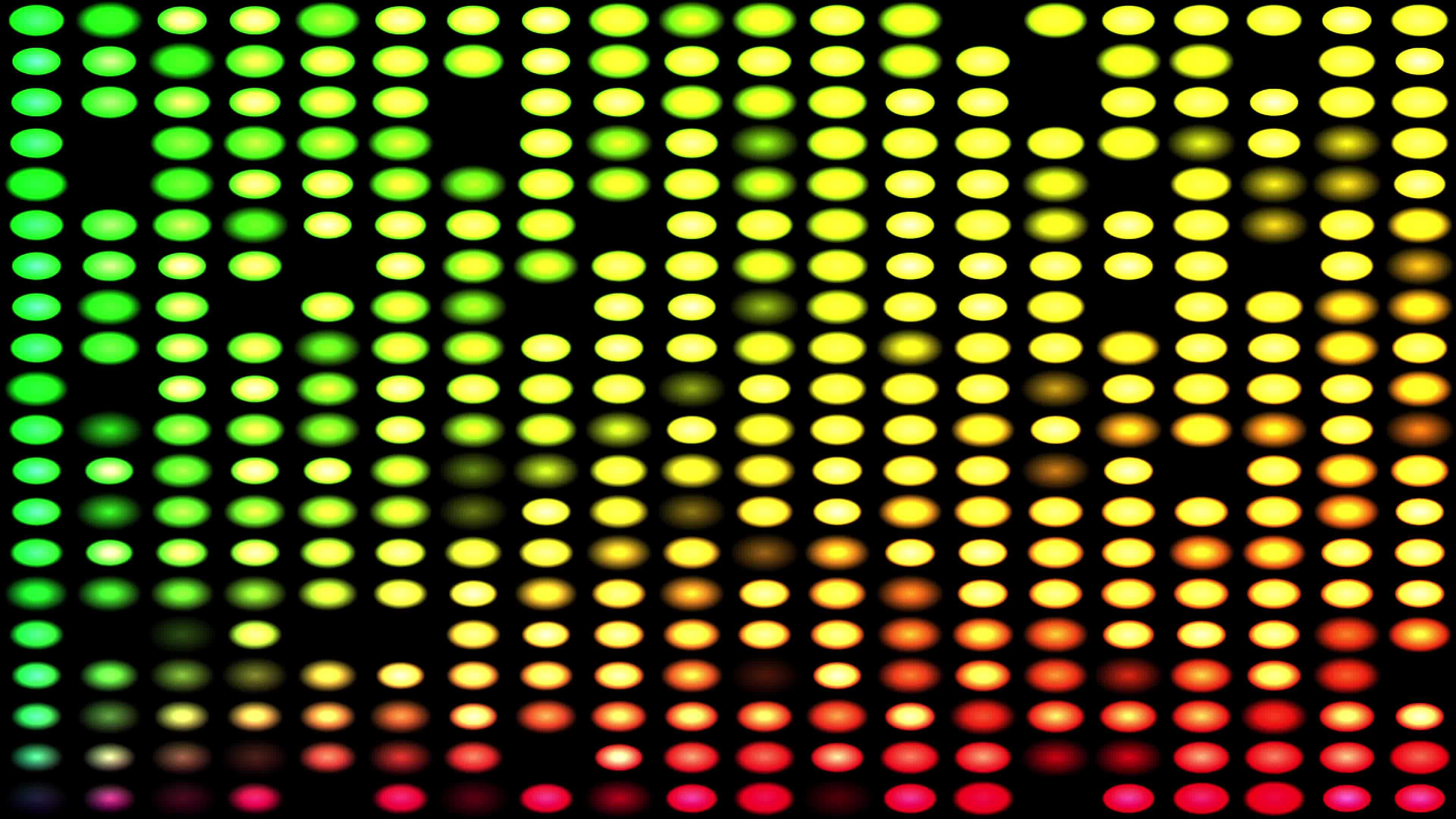 20X20 Colorful Disco Led Lights Blinking Loop I 27122593 Stock Video at