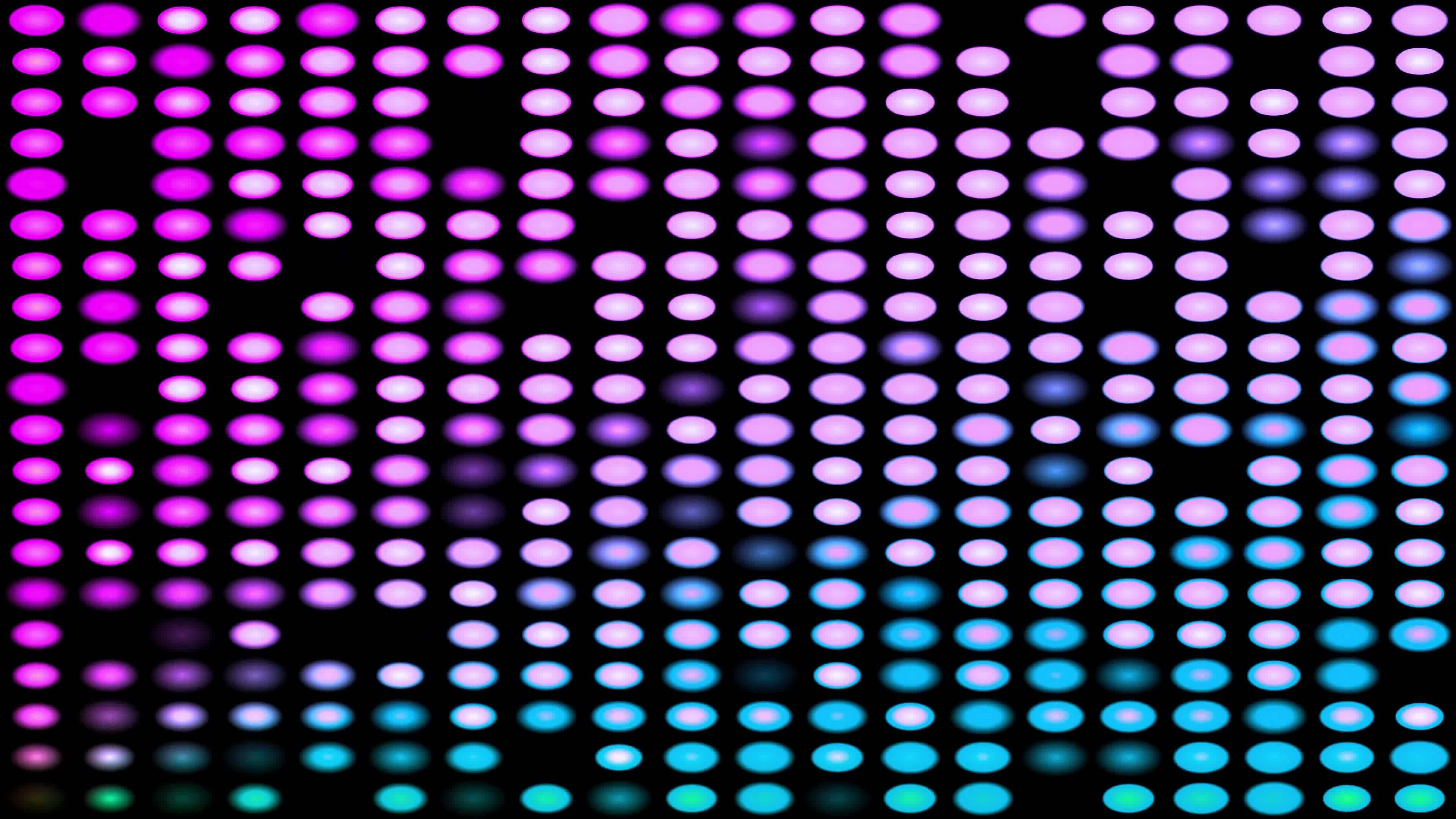 20X20 Colorful Disco Led Lights Blinking Loop II 27122596 Stock Video