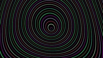 Hypnotic Colorful Vintage Rubber Lines Organic Waves Loop III video