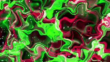 liquid wavy, abstract multicolor liquid wave background. video