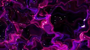 liquid wavy, abstract multicolor liquid wave background. video