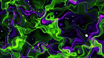 liquid wavy, abstract multicolor liquid wave background. video