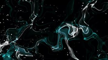 liquid wavy, abstract multicolor liquid wave background. video