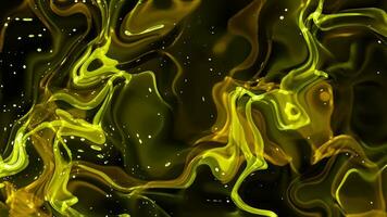 liquide ondulé, abstrait multicolore liquide vague Contexte. video