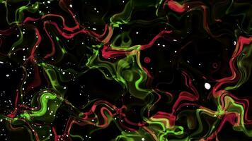 liquid wavy, abstract multicolor liquid wave background. video