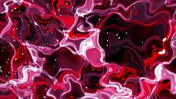 liquid wavy, abstract multicolor liquid wave background. video