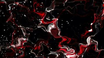 liquid wavy, abstract multicolor liquid wave background. video