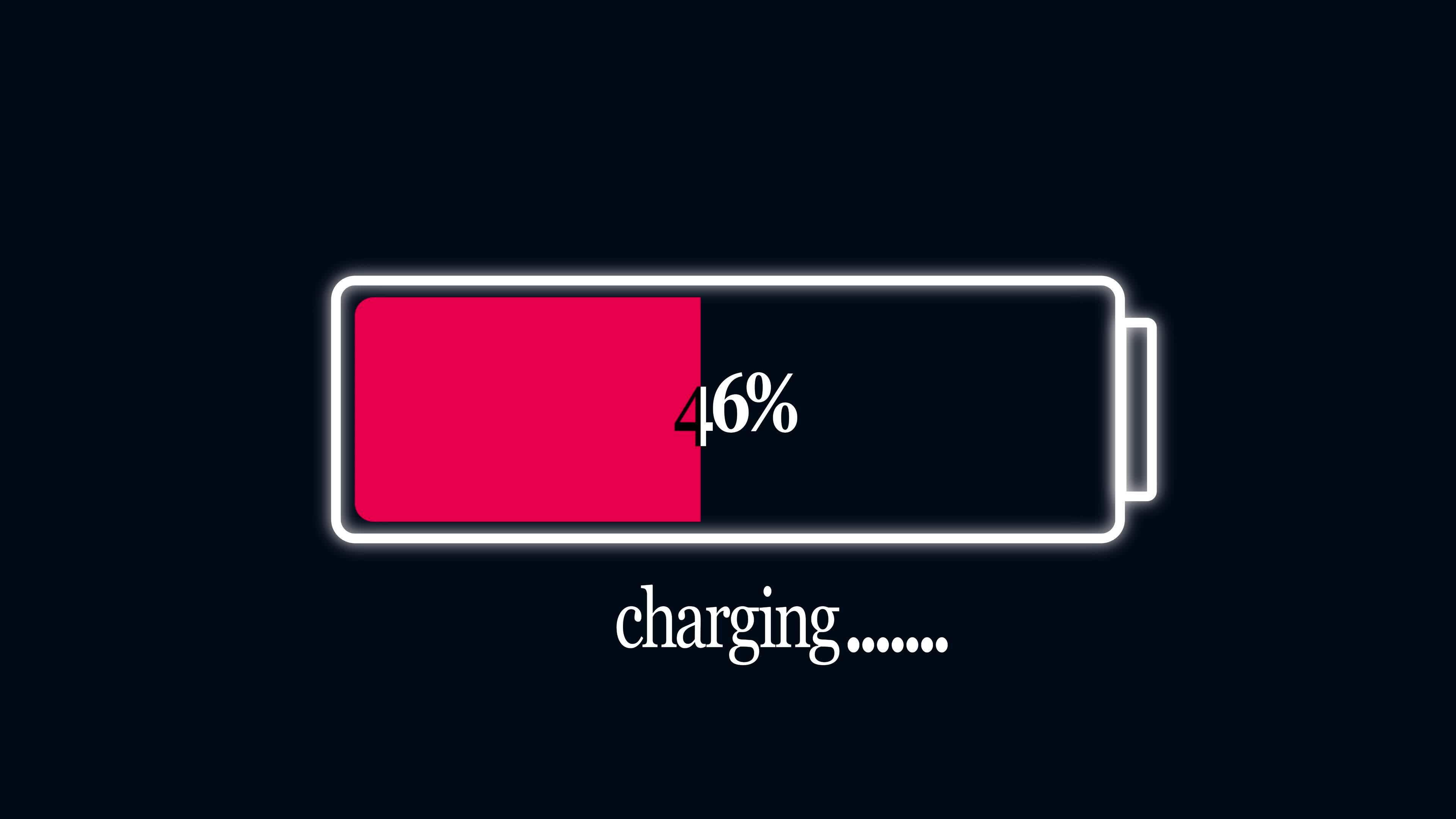 Battery charge, battery charging icon animation. 27122810 Stock Video