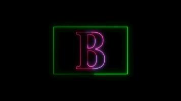 neon lettertype, neon tekst, neon brief, neon alfabet, tekst, lettertype, alfabet, brief video