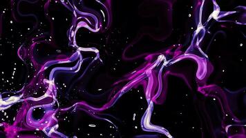 liquid wavy, abstract multicolor liquid wave background. video