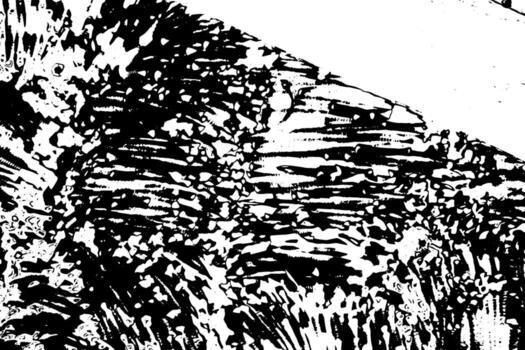 Rustic grunge vector texture with grain and stains. Abstract noise background. Weathered surface.