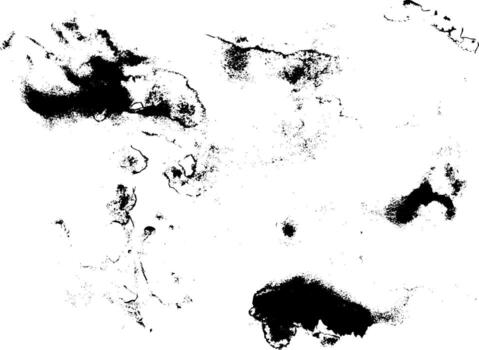 Rustic grunge vector texture with grain and stains. Abstract noise background. Weathered surface.