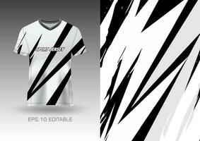 Deportes camisa vector diseño, fútbol jersey Bosquejo uniforme frente ver