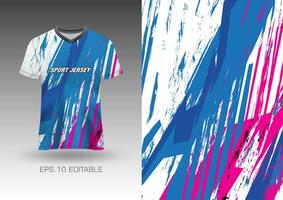 Deportes camisa vector diseño, fútbol jersey Bosquejo uniforme frente ver