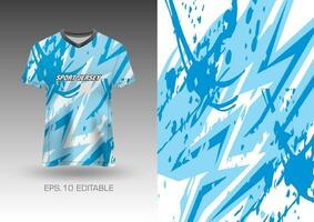 sports shirt vector design, soccer jersey mockup uniform front view