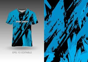 Deportes camisa vector diseño, fútbol jersey Bosquejo uniforme frente ver